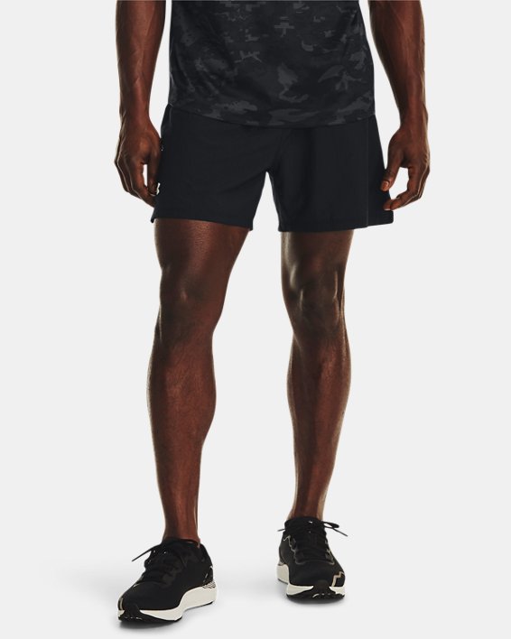 Men's UA CoolSwitch 2-in-1 Shorts in Black image number 0